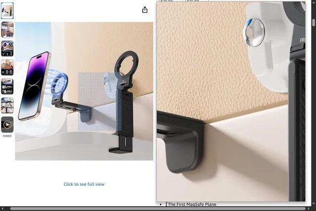 PROfezzion magsafe Airplane Phone Holder image indicator(3)