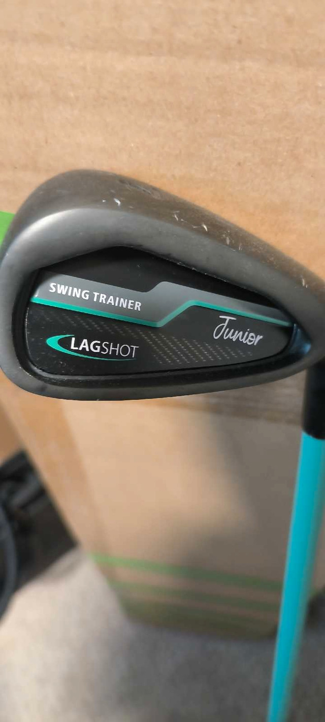 Lagshot junior golf swing trainer, for ages 12 to 14
