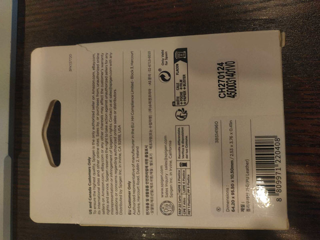 Spigen Smart Fold 2 (MagFit) Magnetic Wallet Card Holder / stand - photo 3