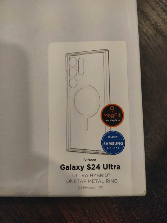 Spigen Ultra Hybrid OneTap Metal Ring Case S24 Ultra