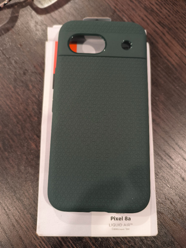caseology parallax case for pixel 8a and Spigen case - photo 3