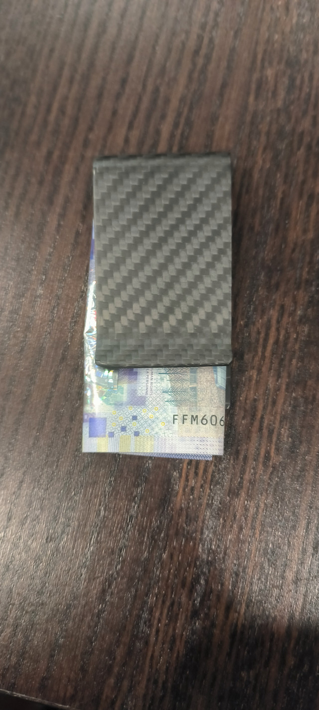 carbon fiber money clip