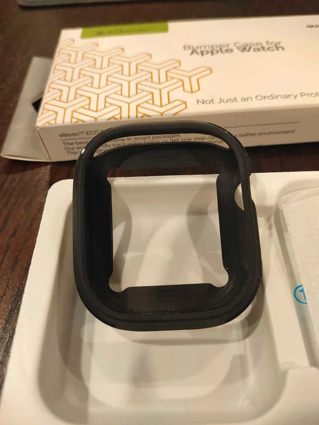 Elkson case and screen protector for apple watch ultra image indicator(2)