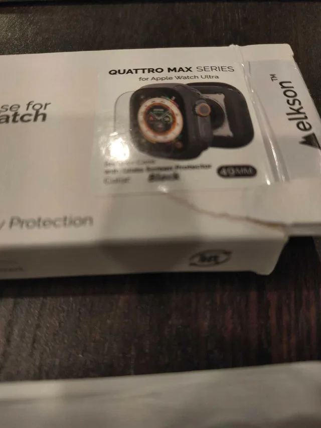 Elkson case and screen protector for apple watch ultra image indicator(4)