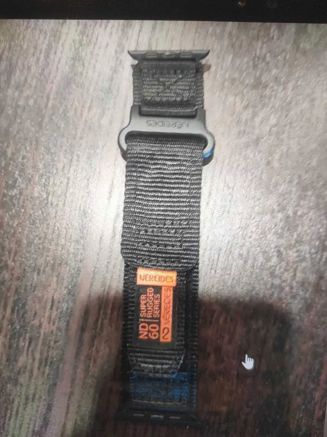 2 x Nereides super rugged strap for apple watch