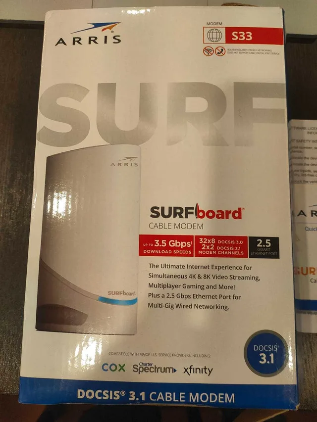 ARRIS - Cable Modem - Fast DOCSIS 3.1 Multi-Gigabit image indicator(7)