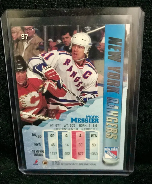 Mark Messier Fleer Metal Card image indicator(2)