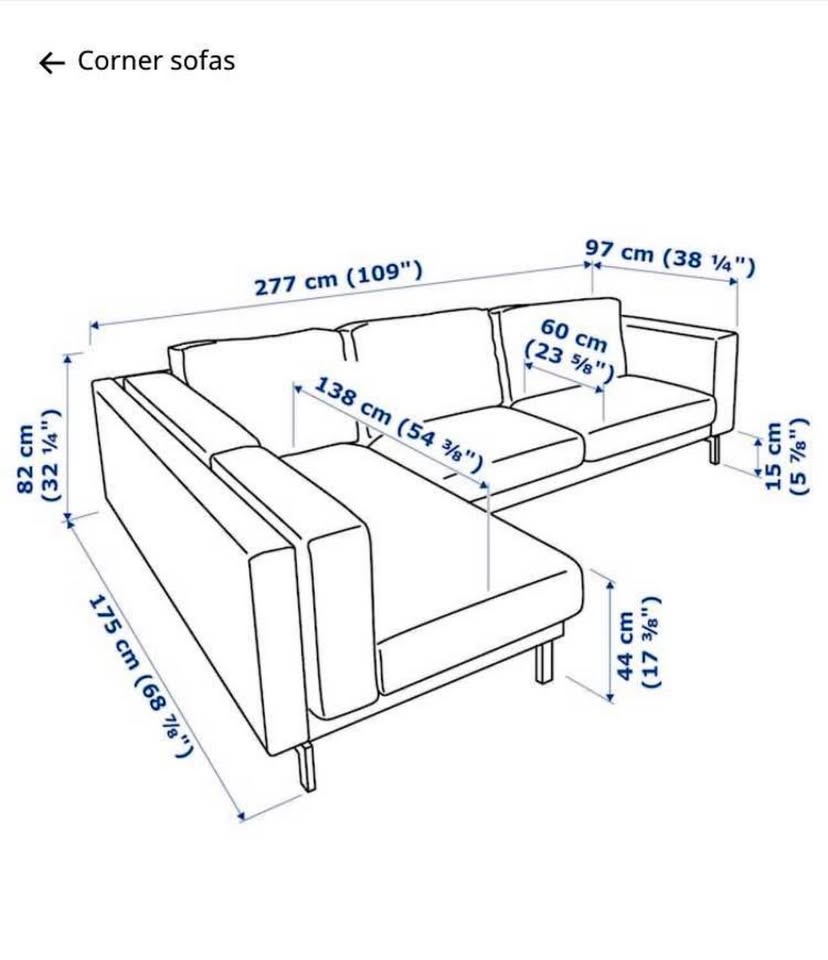 Free sofa IKEA NOCKEBY - photo 5