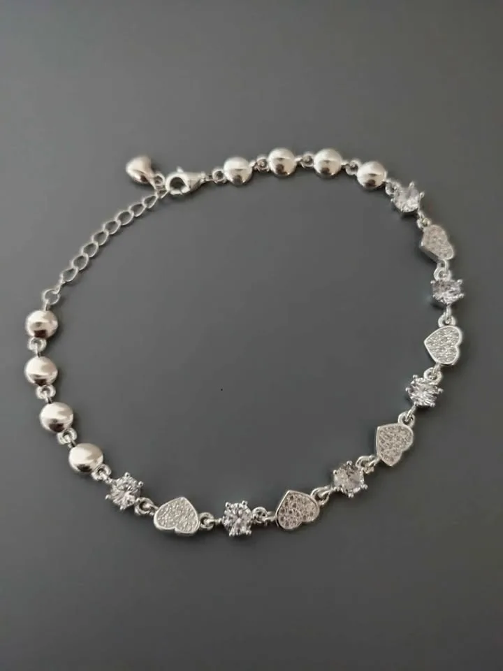 Lingna Jewelry 925 Sterling Silver Bracelet image indicator(2)