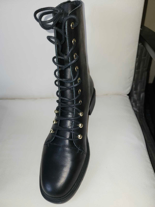 JOIE black Combat boots - photo 5
