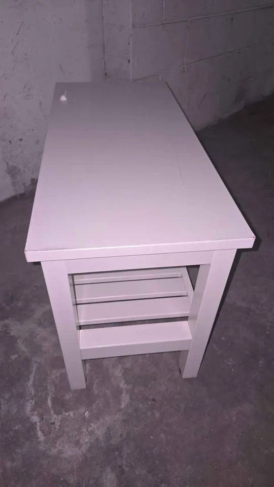 IKEA HEMNES Bench, white, 83 cm (32 5/8 ") image indicator(4)