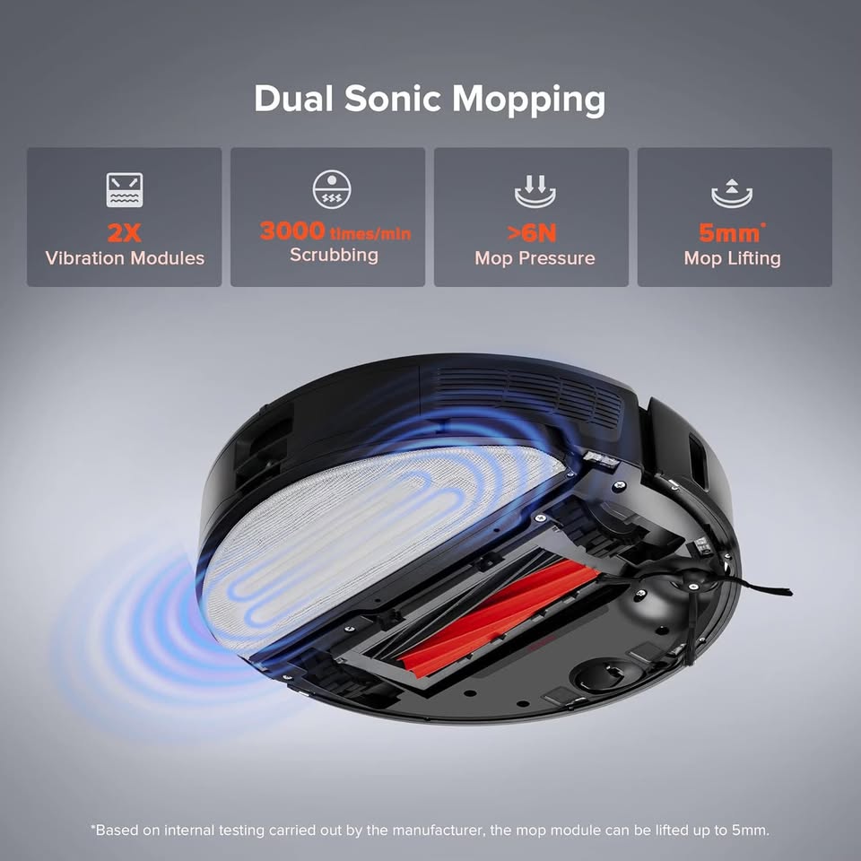 Roborock S8 Pro Ultra Robot Vacuum, Auto-Drying, Black - photo 4
