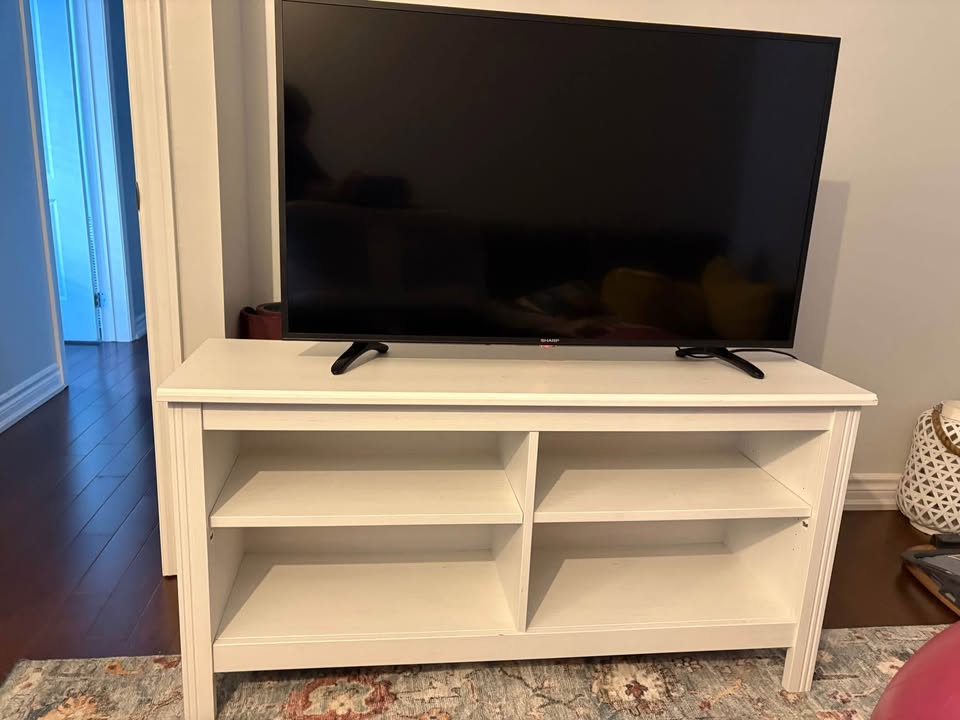 IKEA TV stand white - 14.17inch x 47.24inch x 24.4inch - photo 2