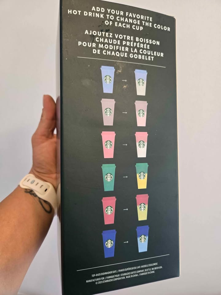 Reusable colour changing Starbucks cups - photo 2