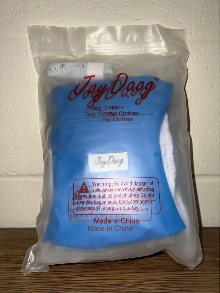 Reusable Belly Bands for Dogs JoyDaog (5 Pack) Medium image indicator(2)