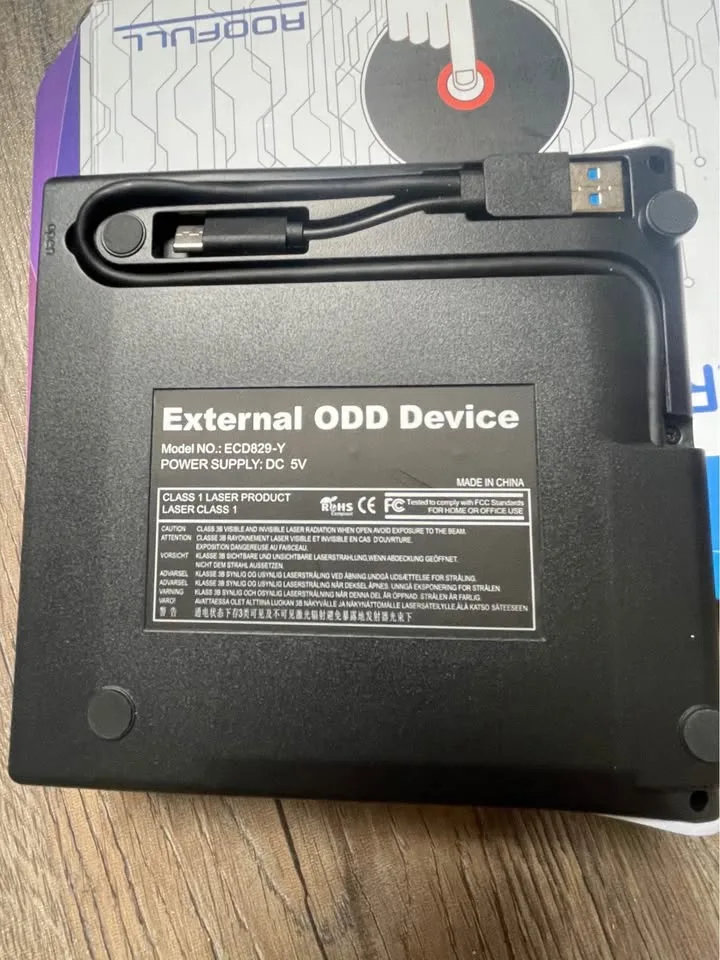 EXTERNAL DVD CD DRIVER WRITER PLAYER image indicator(2)