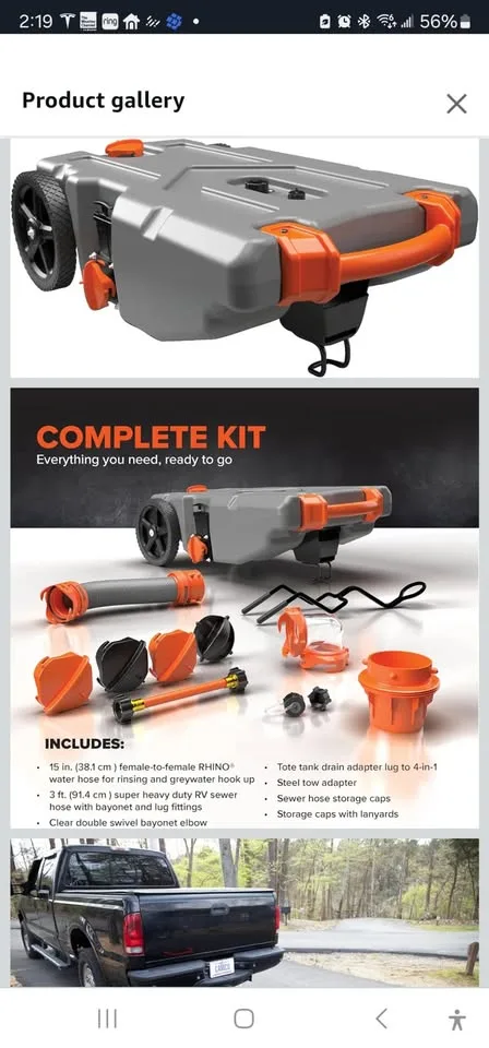 Camco Rhino 28-Gallon RV Tote Tank image indicator(2)