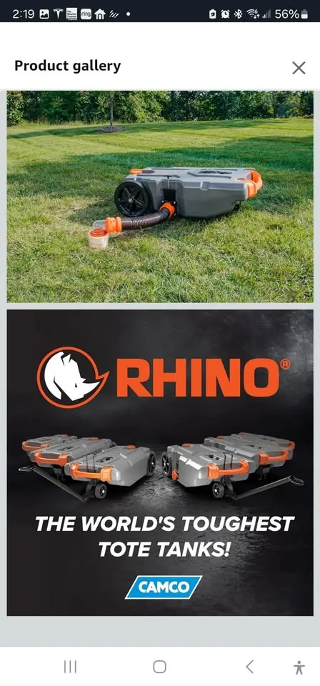 Camco Rhino 28-Gallon RV Tote Tank image indicator(9)