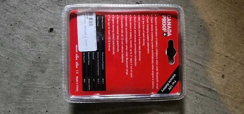 Auto Battery Monitor, BM2 Battery Load Tester image indicator(2)