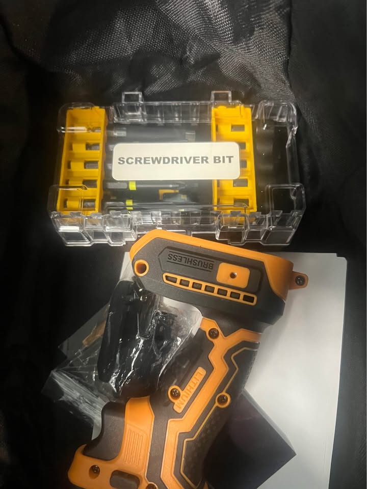 Cordless brushless impact screwdriver no battery charger - photo 2