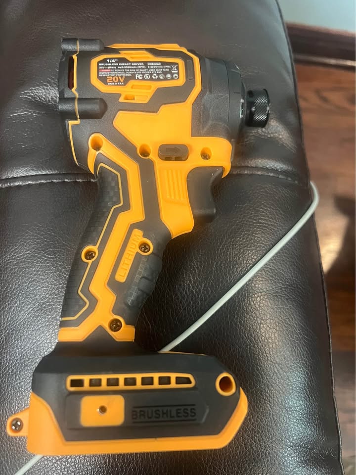 Cordless brushless impact screwdriver no battery charger - photo 5