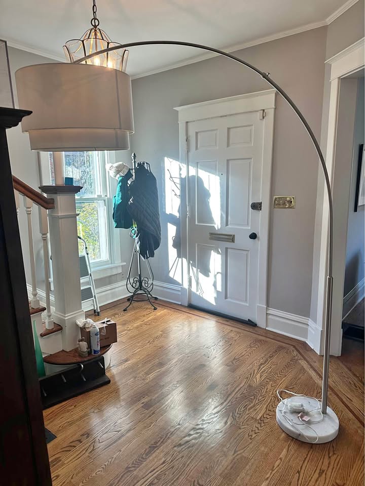 Crate and Barrel floor lamp