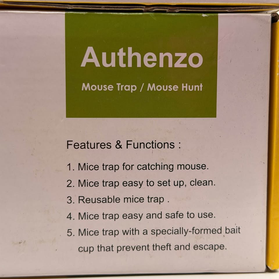 Authenzo Mouse Trap/Mouse Hunt 6-PACK - photo 3