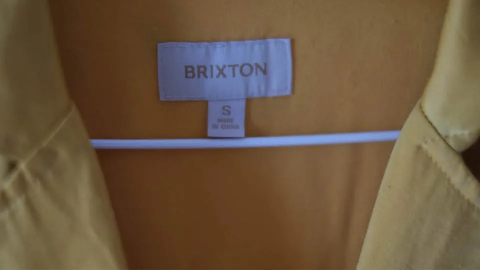 Brixton - WOMENS SIZE SMALL - Lightweight Coat - Mustard Yellow image indicator(2)