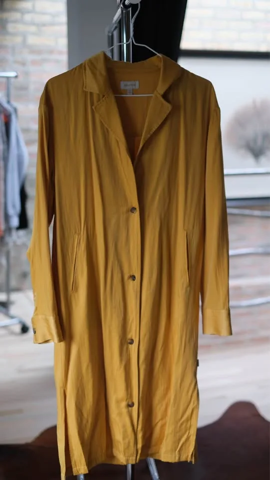 Brixton - WOMENS SIZE SMALL - Lightweight Coat - Mustard Yellow image indicator(4)