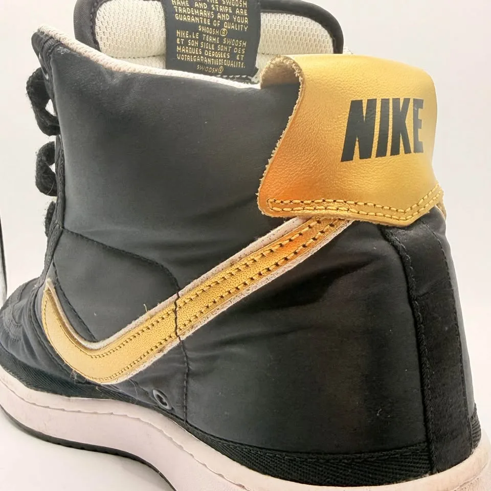 Nike Vandal High Supreme 'Black & Metallic Gold' – Men’s 9.5 image indicator(8)