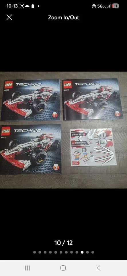 42000 lego Grand Prix Racer 100% complete image indicator(8)