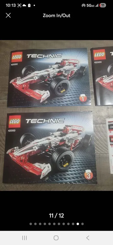 42000 lego Grand Prix Racer 100% complete image indicator(10)