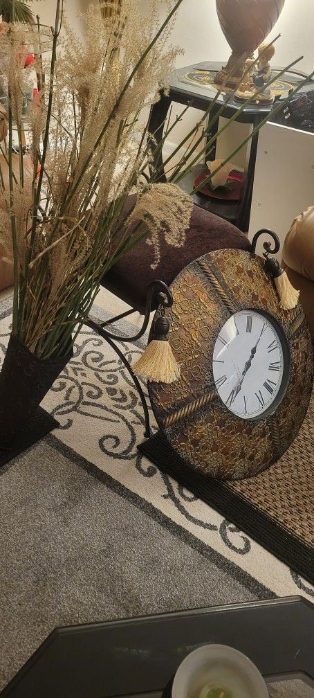 Clock, Chair and Base All Three For $65