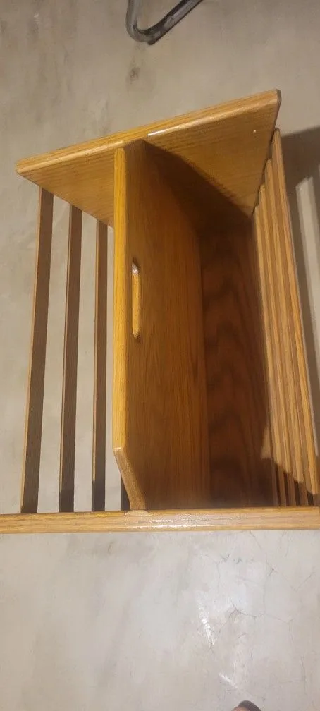 Vintage Magazine/newspaper Basket. image indicator(2)