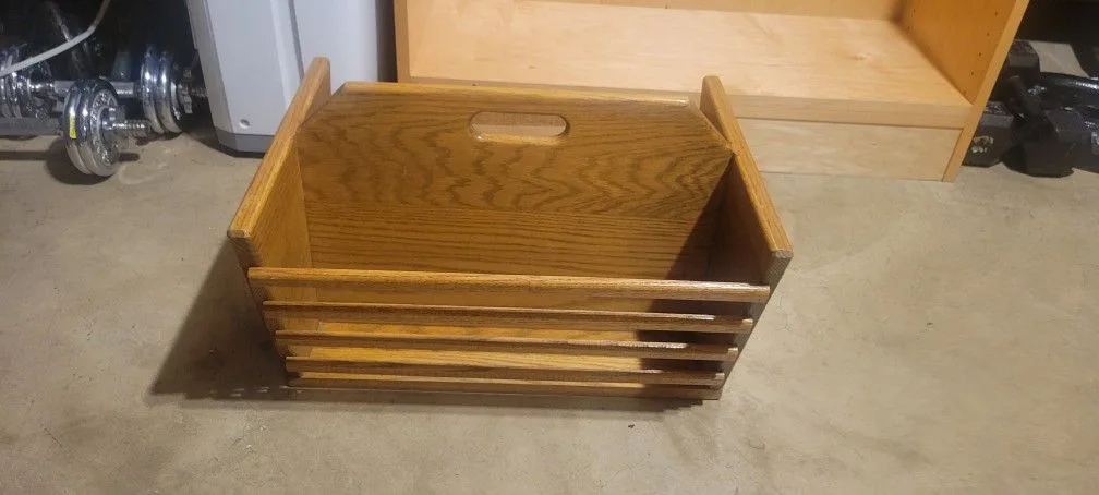 Vintage Magazine/newspaper Basket. image indicator(4)