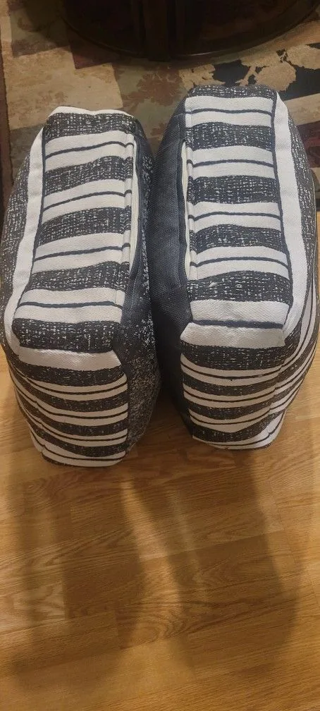 Outdoor Pouf $30 For Both. thumbnail