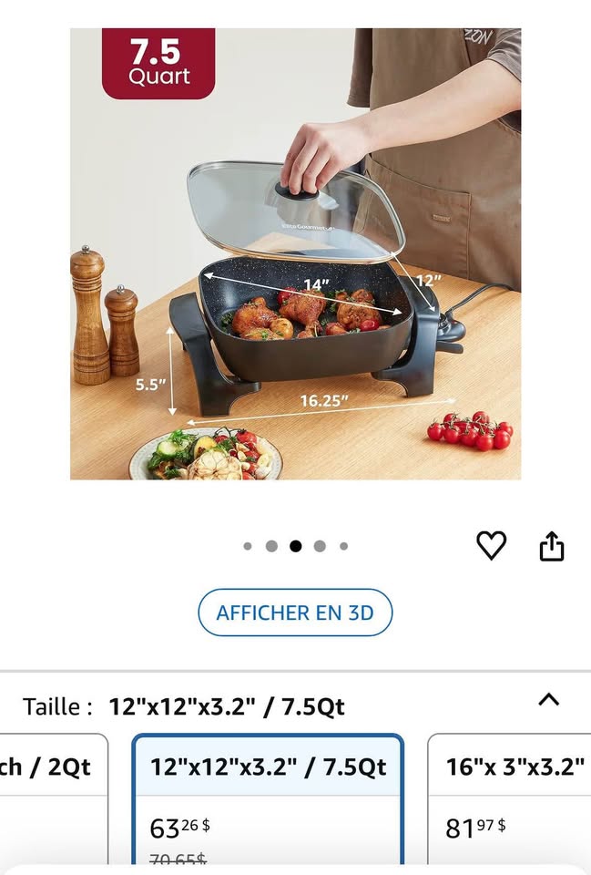 Brand new electric skillet - photo 3