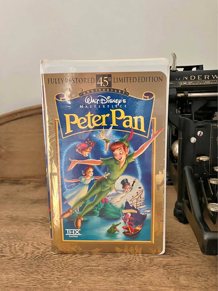 Peter Pan VHS 45th Anniversary