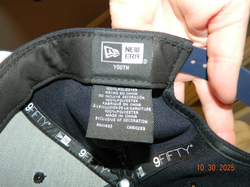 NWOT YOUTH NEW ERA TORONTO BLUE JAYS HAT... image indicator(3)