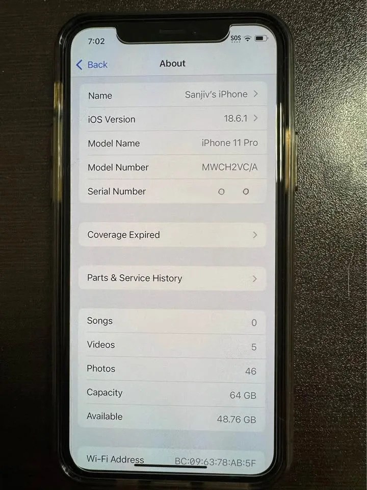 iPhone 11 Pro New Original Battery image indicator(4)