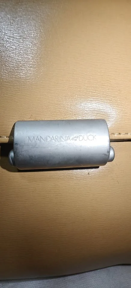 Mandarina Duck Leather Backpack – Good Condition image indicator(8)