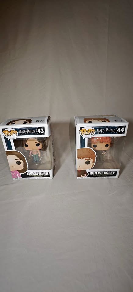 Funko POP! Hermione Granger & Ron Weasley (Harry Potter)