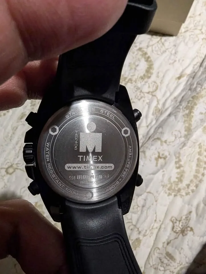 Timex Ironman Dual Dials...Analog + Digital Dial image indicator(2)