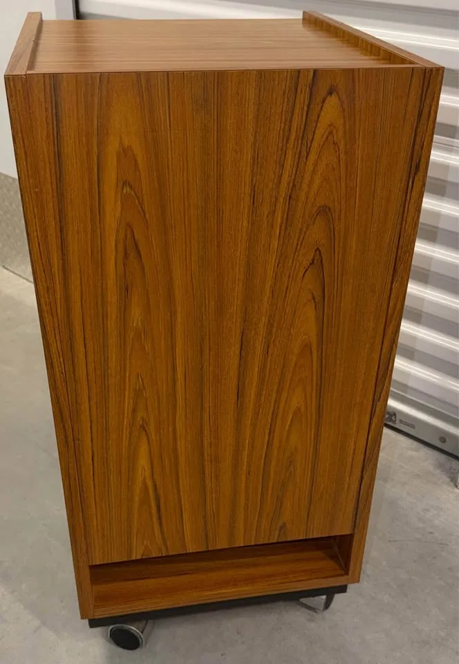 Rolling Wooden Side Table / Utility Cart image indicator(8)