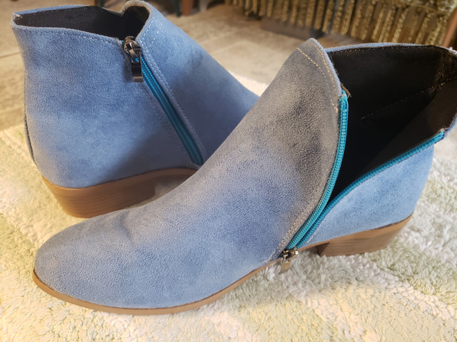 Ladies Suede Ankle Boot