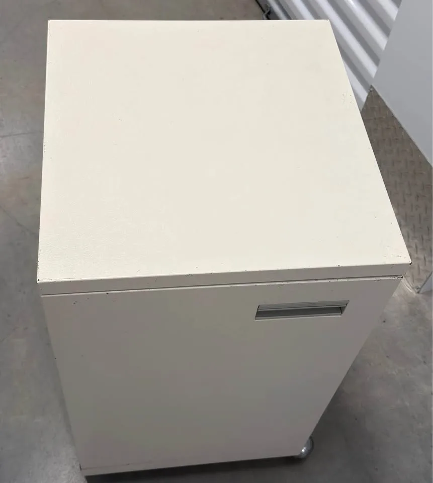 2 Heavy-Duty Metal Storage Cabinets on Wheels image indicator(2)