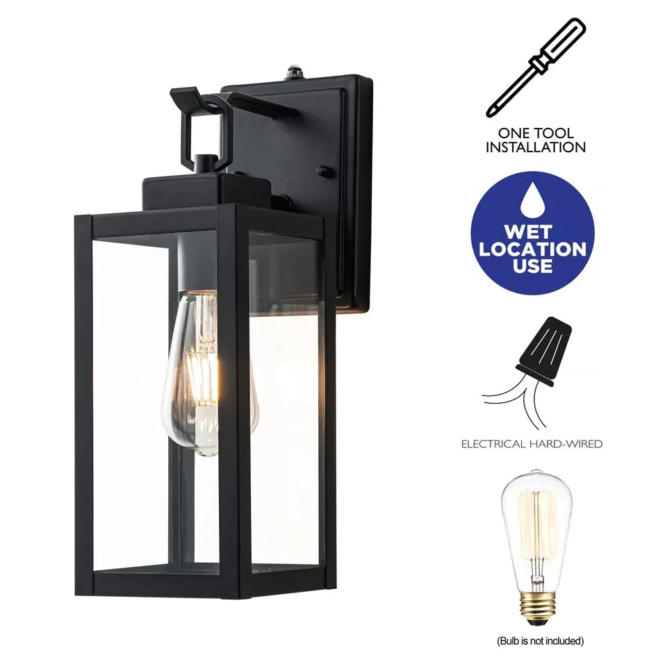 Automatic Dusk-to-Dawn Outdoor Wall Sconce image indicator(2)