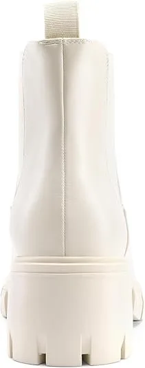 DREAM PAIRS Chelsea Ankle Boots Platform Low Heel image indicator(4)