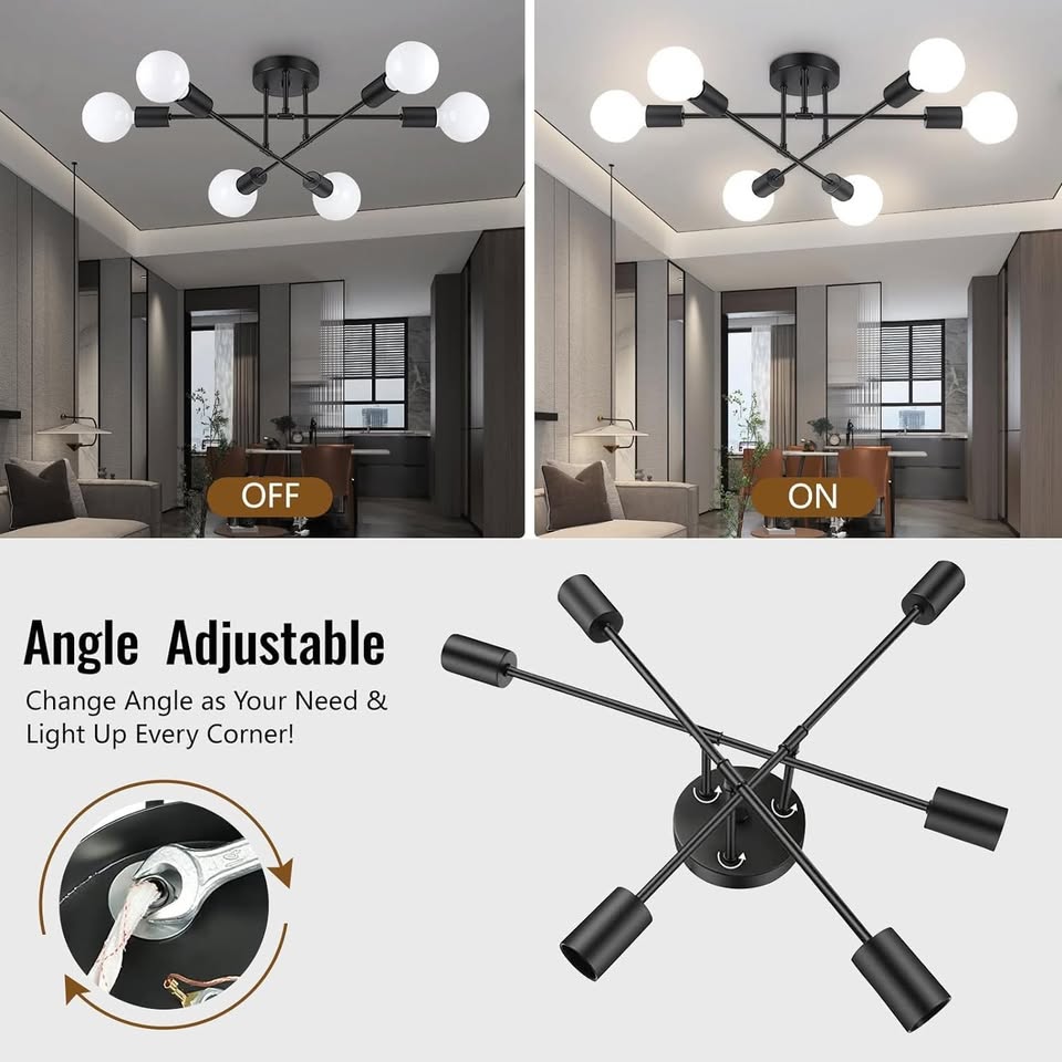 Modern Industrial Ceiling Light Fixtures - photo 3