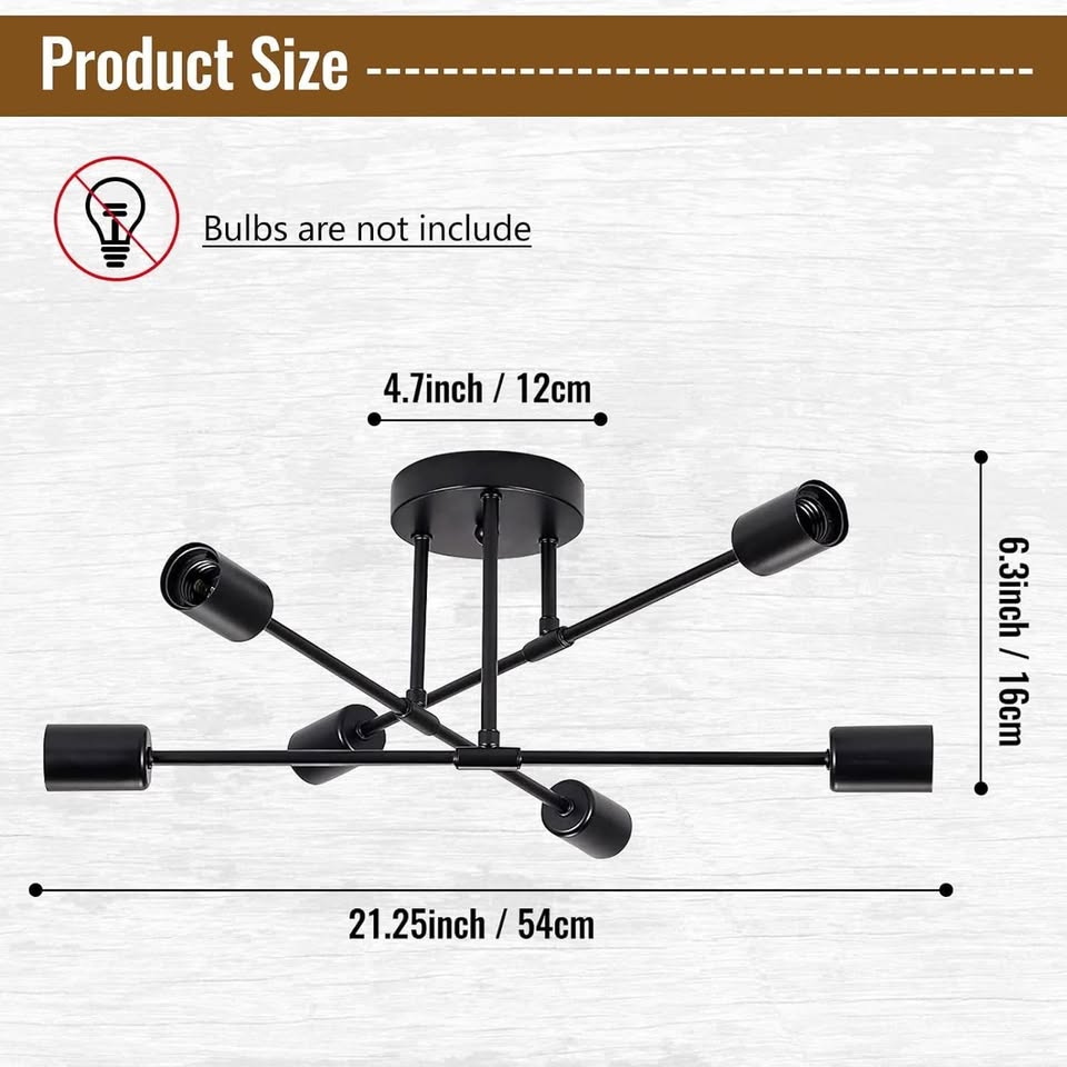 Modern Industrial Ceiling Light Fixtures - photo 5